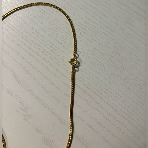 Red Pendant Gold Necklace 🔴⚜️BUNDLE 3 JEWELRY ITEMS AND THE LOWEST ITEM IS FREE - Picture 7 of 8